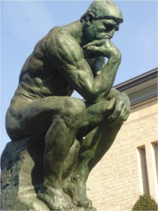 ‘El Pensador’, Rodin. París, 1880